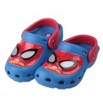 (16~21公分)Marvel蜘蛛人電眼紅藍色兒童電燈布希鞋R#GN3LA*XBB