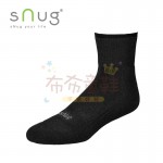 sNug除臭襪-動能氣墊運動襪-黑(20~27公分)