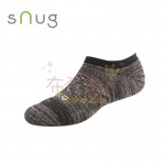 sNug除臭襪-運動船襪-緞染黑灰(23~27公分)