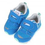 (13~14.5公分)Moonstar日本Hi系列寶藍色寶寶機能學步鞋P#MU3AB*BXX