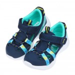 (15~21公分)Moonstar日本深藍色速乾速洗樂機能兒童運動鞋V#HU3NB*XBB