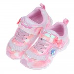(15~22公分)Moonstar日本甜心女孩果凍熊粉色競速兒童機能運動鞋P#KU3NG*XGG