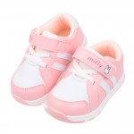 (13~15公分)Miffy米飛兔粉色透氣皮質寶寶學步鞋H#MD3NG*GXX