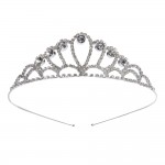 韓風設計晶光閃耀皇冠造型公主髮箍