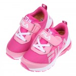 (16~22公分)FILA康特杯慢跑輕量粉紅兒童氣墊運動鞋P#KU3NG*XGG