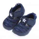 (12.5~15公分)日本IFME海軍藍色星星寶寶機能水涼鞋P#MD3NB*BXX
