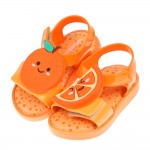 (15~19公分)Melissa繽紛水果橘子橘色兒童涼鞋香香鞋B#HH3CE*XGX