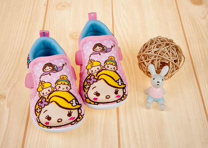 Disney迪士尼塗鴉Q公主粉紅寶寶休閒鞋