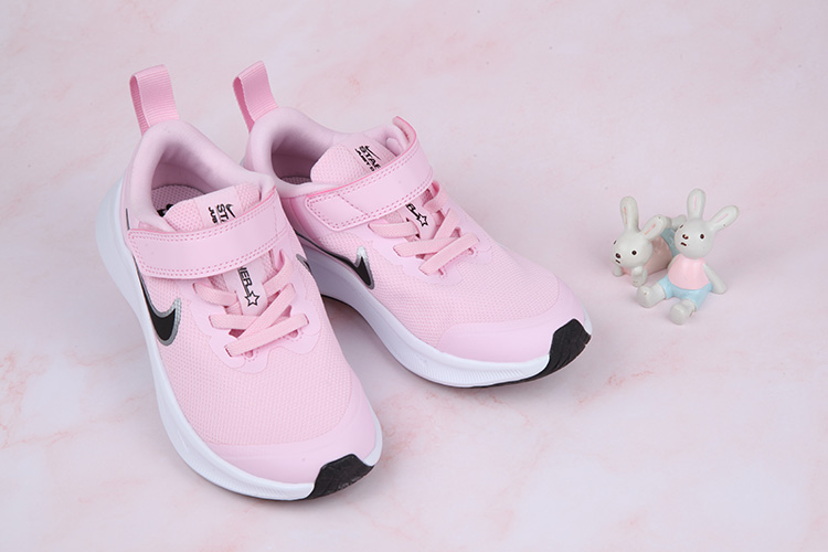 NIKE_STAR_RUNNER3粉紅色網布兒童運動鞋