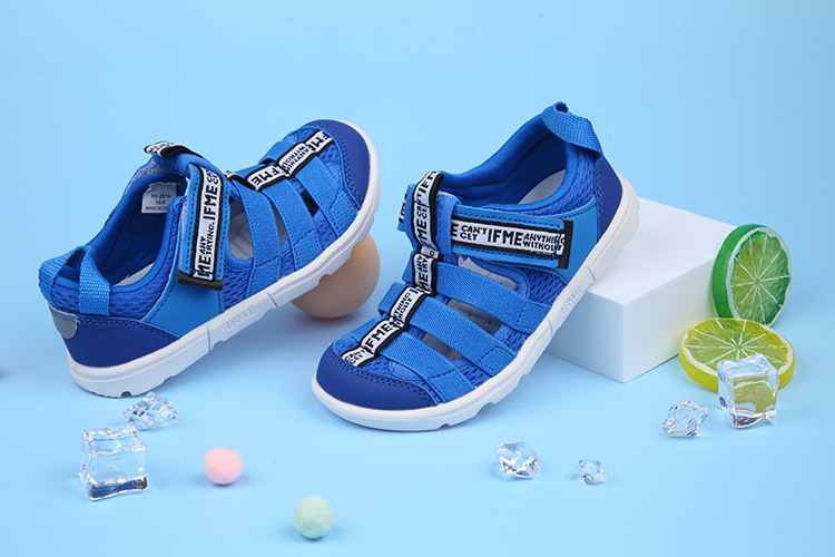 日本IFME元氣寶藍兒童機能水涼鞋