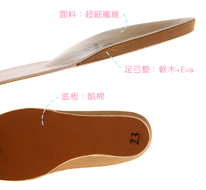  Dami天鵝專業特級真皮兒童矯正鞋墊(歐規23-29)